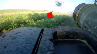 Two Javelin Missile Take Out T-80BVM Tank