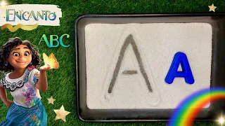 Encanto ABC - Learn to write ABC´using SAND tray.