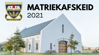 Matriekafskeid 2021 | Aankoms | Hoërskool Durbanville