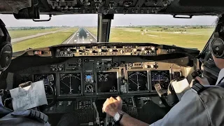 SMOOTH Landing! COCKPIT Boeing 737-800 Landing in Copenhagen Airport