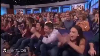 Ellen crowd goes crazy meme