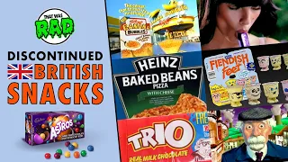 80s & 90s Ads - Discontinued British Snacks You Probably Forgot About | Retro TV Adverts Compilation