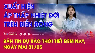 Bản tin Dự báo thời tiết đêm nay, ngày mai 31/05/2024: Xuất hiện áp thấp nhiệt đới trên biển Đông