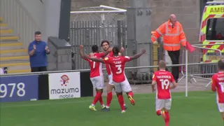 Morecambe v AFC Wimbledon highlights