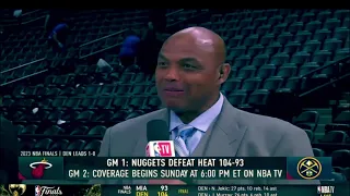 Charles Barkley's reaction to  Shannon Sharpe leaving Skip Bayless & undisputed