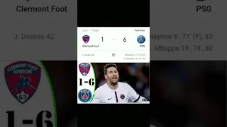 PSG vs Clermont 6-1