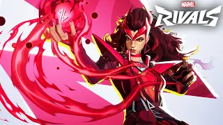 NEW Scarlet Witch Gameplay - Marvel Rivals Game
