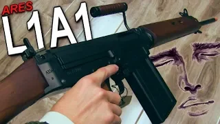 One of The Sexiest Airsoft Guns Ever Made   Ares L1A1 SLR Review