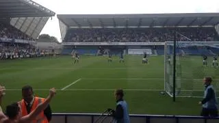 Millwall Fans in Millwall-Leeds 2-0 09/08/2014