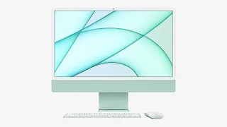 APPLE 2021 24 INCH GREEN iMAC!!