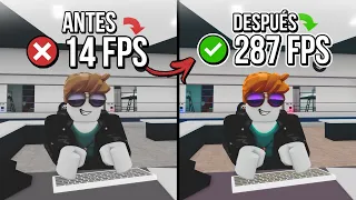 🔧 ROBLOX: CÓMO SUBIR LOS FPS Y OPTIMIZAR EN PC BAJOS RECURSOS🔥| Aumentar FPS Roblox✔️