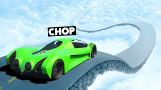 CHOP FOUND A SECRET ROAD TO HEAVEN RACE IN GTA 5