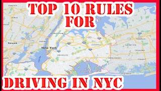10 Rules I Learned Driving in NEW YORK CITY For the FIRST Time