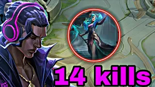 14 KILLS I WONDER IF THEY REALIZED HOW MANY TIMES VEX SAVED THEM FROM ME! 😭 | BRODY GAMEPLAYS | MLBB