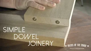 How to Use Dowel Centers | Tricks of the Trade