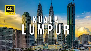 Kuala Lumpur city, Malaysia 🇲🇾 in 4K Ultra HD | Drone Video