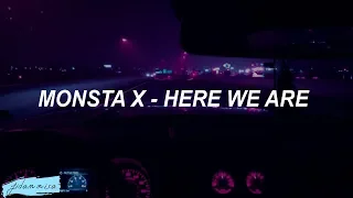 MONSTA X (몬스타엑스) - 'Here We Are (with TTG)' Easy Lyrics