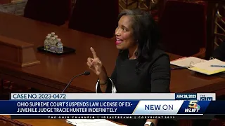 Former judge Tracie Hunter indefinitely suspended from the practice of law