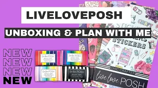 Unboxing & Big Plan With Me | HUGE LiveLovePosh Release!