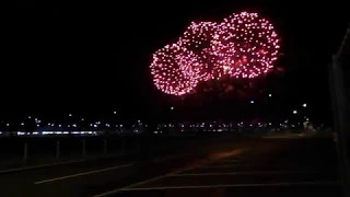 World fireworks championship. Kaliningrad, Russia. Estonia team. 08.09.2018