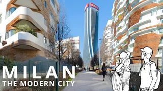 4K Milan 🇮🇹 Part 2: The Modern City (GPX pathway in description)