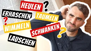 Diese 15 VERBEN machen DEIN DEUTSCH viel schöner / Deutscher Wortschatz B2-C1