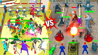 Zombie Evolution Battle Vs Merge Supper Hero , Merge Battle Gameplay