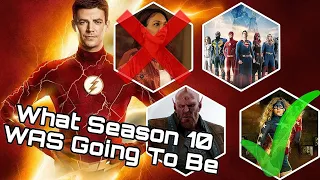 The Flash Season 10 Was Set To Feature A MASSIVE DCTV Crossover!! Huge League Threats And NO Iris!?