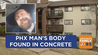 Missing Phoenix man's body found in block of concrete
