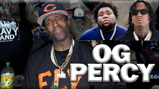 OG Percy reacts to Rod Wave Dad saying Moneybagg Yo pulled a strap on him after asking for a lighter