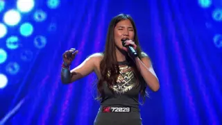 Natalie Ong's performance of Christina Aguilera's 'The Voice Within' - The X Factor Australia 2016
