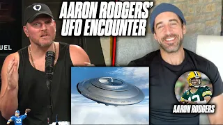 Aaron Rodgers Tells Pat McAfee About His UFO Encounter