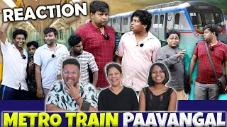 METRO TRAIN  PAVANGAL 😂|| SEMA FUN-uh || Ramstk Family