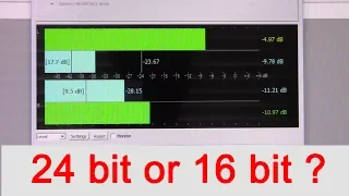 digital audio sound quality, Is 24 bit much better than 16 bit? DAC for hi fi amplifiers