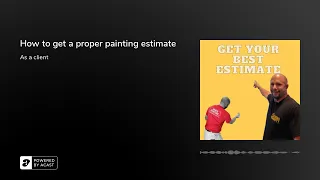 How to get a proper painting estimate