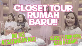 WALK IN CLOSET TOUR.. SPECIAL 2 JUTA SUBSCRIBERS | DIARY PRILLY