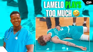 LaMelo PLAYING Dead Against The Lakers 🤣 | Highlights #Shorts