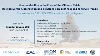 ECOSOC Side Event: Human Mobility in the Face of the Climate Crisis