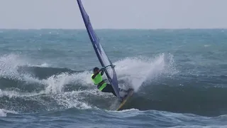 IWT Chemical Riders 2024 - Haifa Bat Galim Wave Riding Competition - Moshe Menagen's Highlights Clip