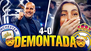 J'ASSISTE À UNE HUMILIATION HISTORIQUE DU REAL MADRID PAR CITY EN LDC 😱😱 (4-0)