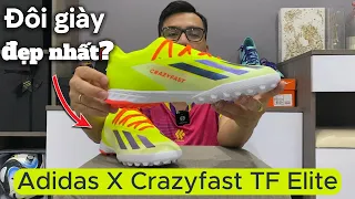 Đôi giày đẹp nhất năm 2024? Adidas X Crazyfast Elite TF [HCG]