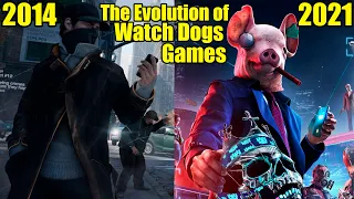 The Evolution of Watch Dogs Games (2014-2021) Эволюция игр!