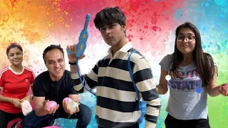 HAPPY HOLI - BEHIND THE SCENES | Grovers here! | @RajGrover005