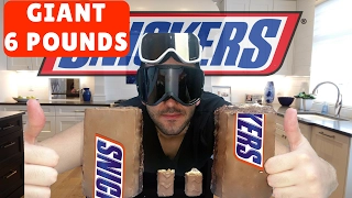 DIY GIANT Snickers Bar (6 POUNDS)