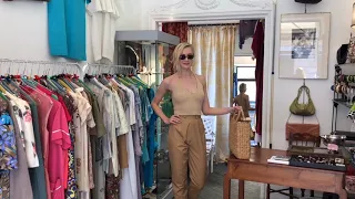 Vintage shop Milan, part 1 / Винтажный магазин в Милане