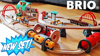 BRIO Deluxe Railway Set Play with Wooden Toys [Toddler Adventure Videos with Ollie]