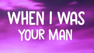 When I Was Your Man - Bruno Mars (Lyrics) Ed Sheeran, One Direction, Justine Skye, Tyga