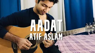 Aadat | Atif Aslam | Kalyug | Acoustic Guitar Cover | Guitar Tabs | AshesOnFire