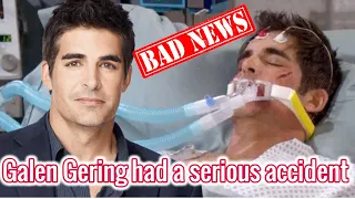 Can Galen Gering leave DOOL because of a serious accident? Days of our lives spoilers on Peacock