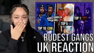 Reacting To The RUDEST GANGS IN UK DRILL 😳